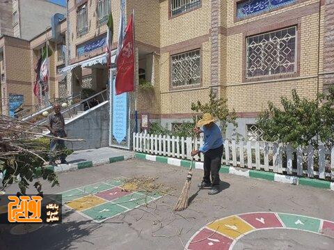 طرح استقبال از مهر همزمان با بازگشایی مدارس اجرا شد طرح استقبال از مهر همزمان با بازگشایی مدارس اجرا شد