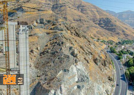 مانع طبیعی سر راه بزرگراه شمالی برداشته شد