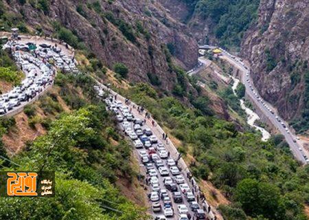 عملیات عمرانی تردد در جاده کرج-چالوس را ممنوع کرد