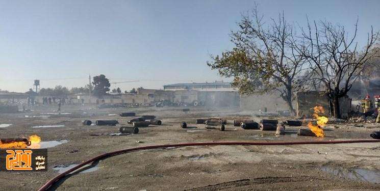 حادثه انفجار در محمد شهر ۳ مصدوم به جای گذاشت حادثه انفجار در محمد شهر ۳ مصدوم به جای گذاشت
