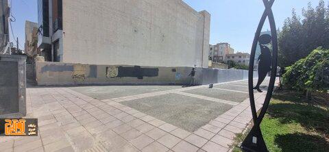 ۱۸۰۰متر مربع از جدارههای شهری منطقه ۹ کرج رنگ آمیزی شد ۱۸۰۰متر مربع از جدارههای شهری منطقه ۹ کرج رنگ آمیزی شد