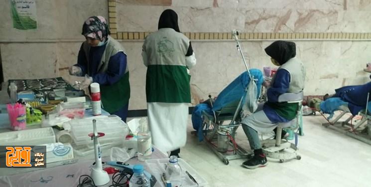 خدمت درمانی به ۱۵۹ مددجوی منطقه محروم پیشاهنگی خدمت درمانی به ۱۵۹ مددجوی منطقه محروم پیشاهنگی