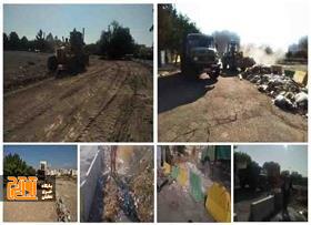 زمینهای بایر و قطعات خالی سطح منطقه ۵ به طور مستمرپاکسازی میشوند زمینهای بایر و قطعات خالی سطح منطقه ۵ به طور مستمرپاکسازی میشوند