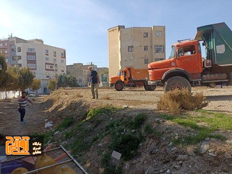 آغاز عملیات احداث پارک در محله کم برخودار دولت آباد آغاز عملیات احداث پارک در محله کم برخودار دولت آباد