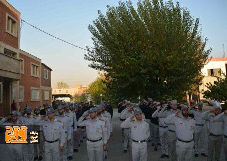 آتش نشانی کرج در حمایت از غزه یک صدا شد