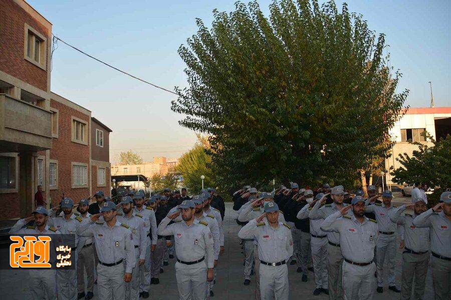 آتش نشانی کرج در حمایت از غزه یک صدا شد آتش نشانی کرج در حمایت از غزه یک صدا شد