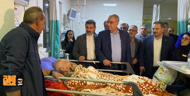 وزیر بهداشت از بیمارستان امام حسین (ع) محمدشهر بازدید کرد وزیر بهداشت از بیمارستان امام حسین (ع) محمدشهر بازدید کرد