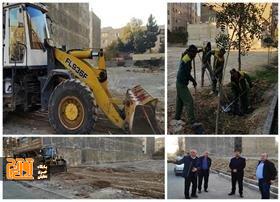نخالهبرداری و تسطیح زمینهای خالی در سطح منطقه ۵ کرج انجام شد نخالهبرداری و تسطیح زمینهای خالی در سطح منطقه ۵ کرج انجام شد