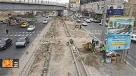 پروژه خط ویژه اتوبوس تندور در مسیر پیشرفت پروژه خط ویژه اتوبوس تندور در مسیر پیشرفت