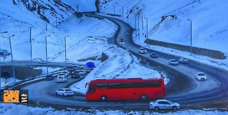 جاده کرج-چالوس و آزادراه تهران-شمال بازگشایی شد جاده کرج-چالوس و آزادراه تهران-شمال بازگشایی شد