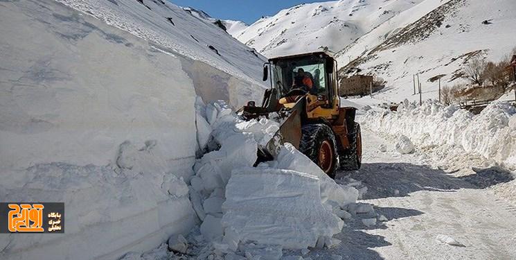 راه ارتباطی ۱۴ روستای محور کرج- چالوس بازگشایی شد