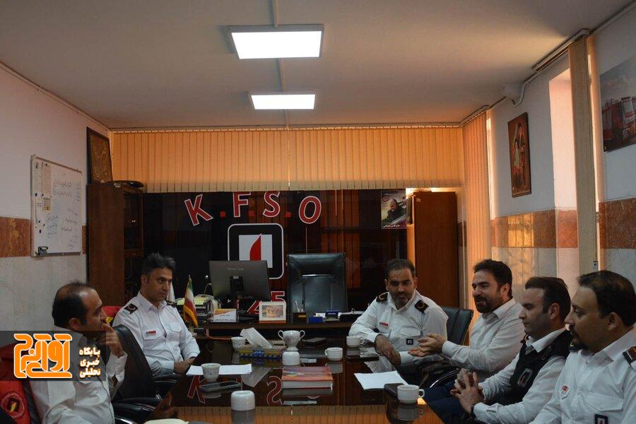 بازدید آتش نشانان قزوینی از مرکز ۱۲۵ کرج بازدید آتش نشانان قزوینی از مرکز ۱۲۵ کرج