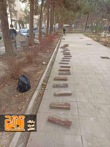 اجرای عملیات نصب کفپوش مسیر تندرستی پارک فیروزبخت اجرای عملیات نصب کفپوش مسیر تندرستی پارک فیروزبخت