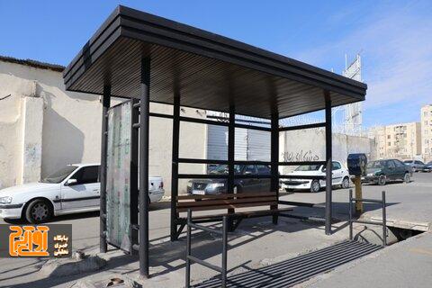 ۱۲ ایستگاه اتوبوس با طرح جدید در منطقه ۶ نصب شد ۱۲ ایستگاه اتوبوس با طرح جدید در منطقه ۶ نصب شد