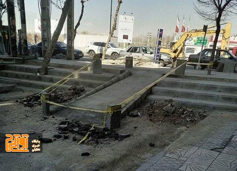 معابرسطح منطقه ۵ کرج مناسبسازی شد معابرسطح منطقه ۵ کرج مناسبسازی شد