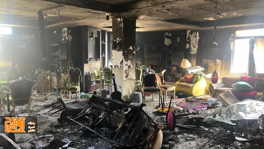 یک واحد مسکونی در شهرک بنفشه طعمه حریق شد یک واحد مسکونی در شهرک بنفشه طعمه حریق شد