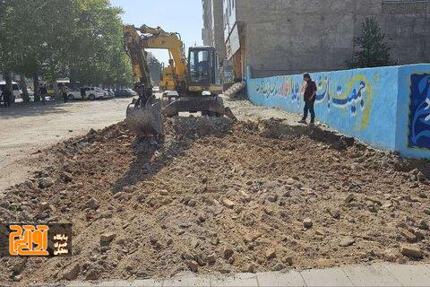 عملیات اجرایی پروژه بلوار نهم شاهین ویلا آغاز شد عملیات اجرایی پروژه بلوار نهم شاهین ویلا آغاز شد