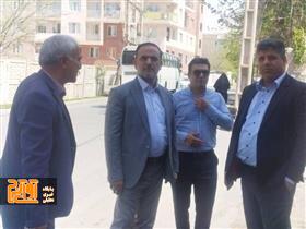 بازدید عضو شورای اسلامی شهر کرج از محله آسیاب برجی بازدید عضو شورای اسلامی شهر کرج از محله آسیاب برجی