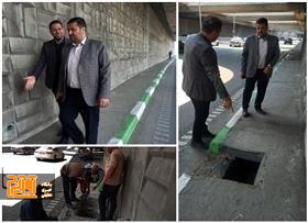 کانالها و چاههای زیر گذر هاشمی رفسنجانی لایروبی وپاکسازی شد کانالها و چاههای زیر گذر هاشمی رفسنجانی لایروبی وپاکسازی شد