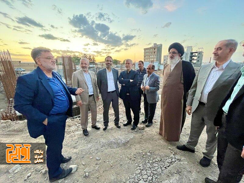 وضعیت احداث زائرسرای استان البرز در مشهد مقدس بررسی شد وضعیت احداث زائرسرای استان البرز در مشهد مقدس بررسی شد