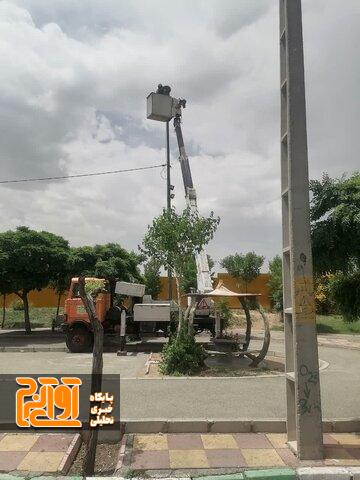 آغاز عملیات بهسازی و رفع نواقص و مشکلات پارکهای سطح منطقه ۹ کرج آغاز عملیات بهسازی و رفع نواقص و مشکلات پارکهای سطح منطقه ۹ کرج