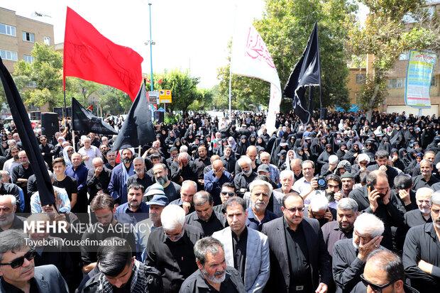 قدم‌هایی که حال و هوای کربلا را در البرز زنده کرد