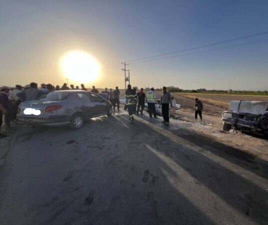 حادثه رانندگی در کرج هشت مصدوم برجا گذاشت