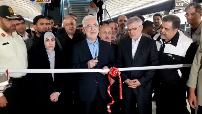 خط ۲ قطار شهری کرج با اتصال به متروی تهران به بهره‌برداری رسید