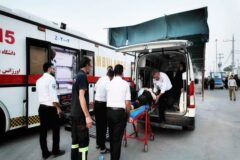 ۷ مصدوم در تصادف زنجیره‌ای بامدادی در آزادراه کرج–قزوین