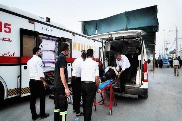 ۷ مصدوم در تصادف زنجیره‌ای بامدادی در آزادراه کرج–قزوین