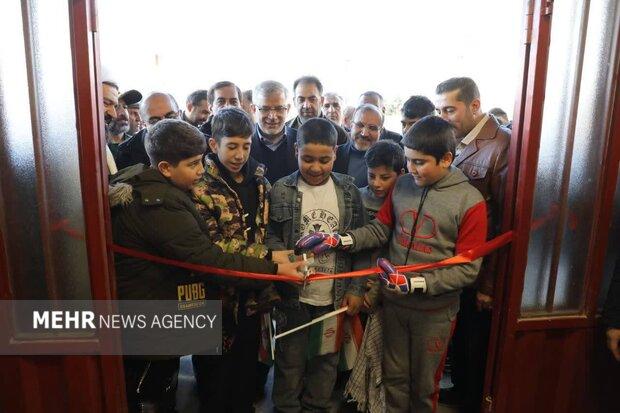 اداره ورزش و جوانان و سالن ورزشی شهید مهدی پولادوند چهارباغ افتتاح شد