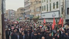 خروش انقلابی مردم نظرآباد در ۲۲ بهمن