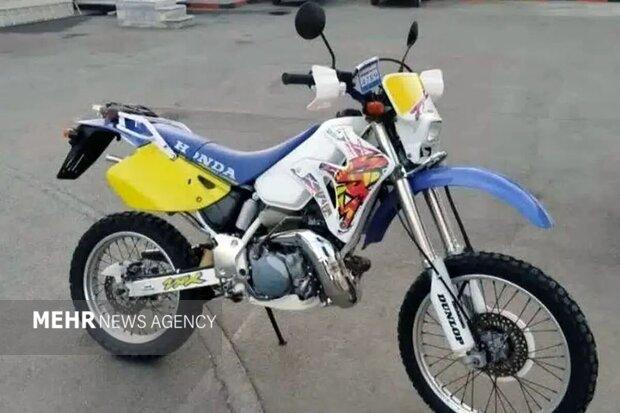 قاچاقچی موتورسیکلت ۶ میلیارد ریال جریمه شد