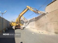 تخریب دیوارهای زندان رجایی شهر  ۴۸ ساعت پس از دستور محسنی اژه‌ای