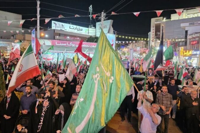 موکب امام رضا(ع) در گوهردشت کرج میدان‌دار بیعت با رهبری