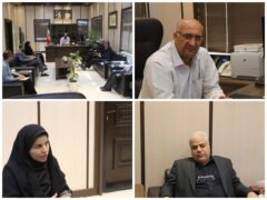 دیدار فرماندار اشتهارد با معاون شهرسازی اداره کل راه و شهرسازی استان