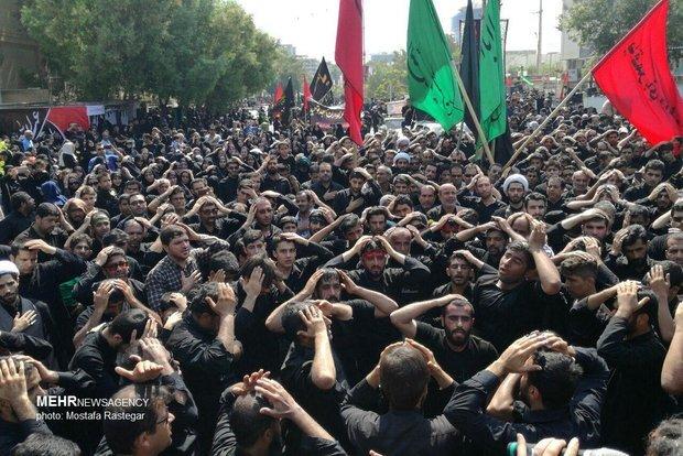 «ایران» یکپارچه حسینی شد؛ نوای «یا حسین(ع)» در آسمان طنین‌انداز شد