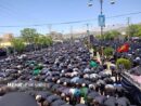 نماز ظهر عاشورا ؛ تجلی وحدت وعشق در سایه پرچم حریت