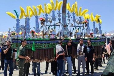 گوهردشت کرج یکپارچه در سوگ سالار شهیدان نشست