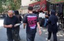 مراسم دسته روی در امامزاده محمد(ع) کرج؛ هر چه داریم از امام حسین است