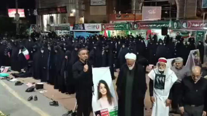 اقامه نماز استغاثه امام عصر(عج) در گوهردشت کرج