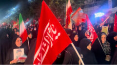 صد و سی و ششمین موج لبیک مردم کرج به رهبر انقلاب