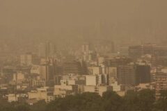 افزایش باد و گردوخاک در البرز