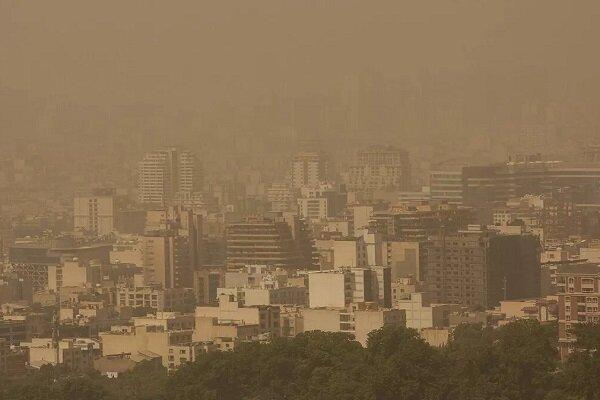 افزایش باد و گردوخاک در البرز