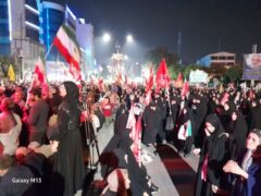 تجمعات مردمی کرج به شب صد و شصتم رسید
